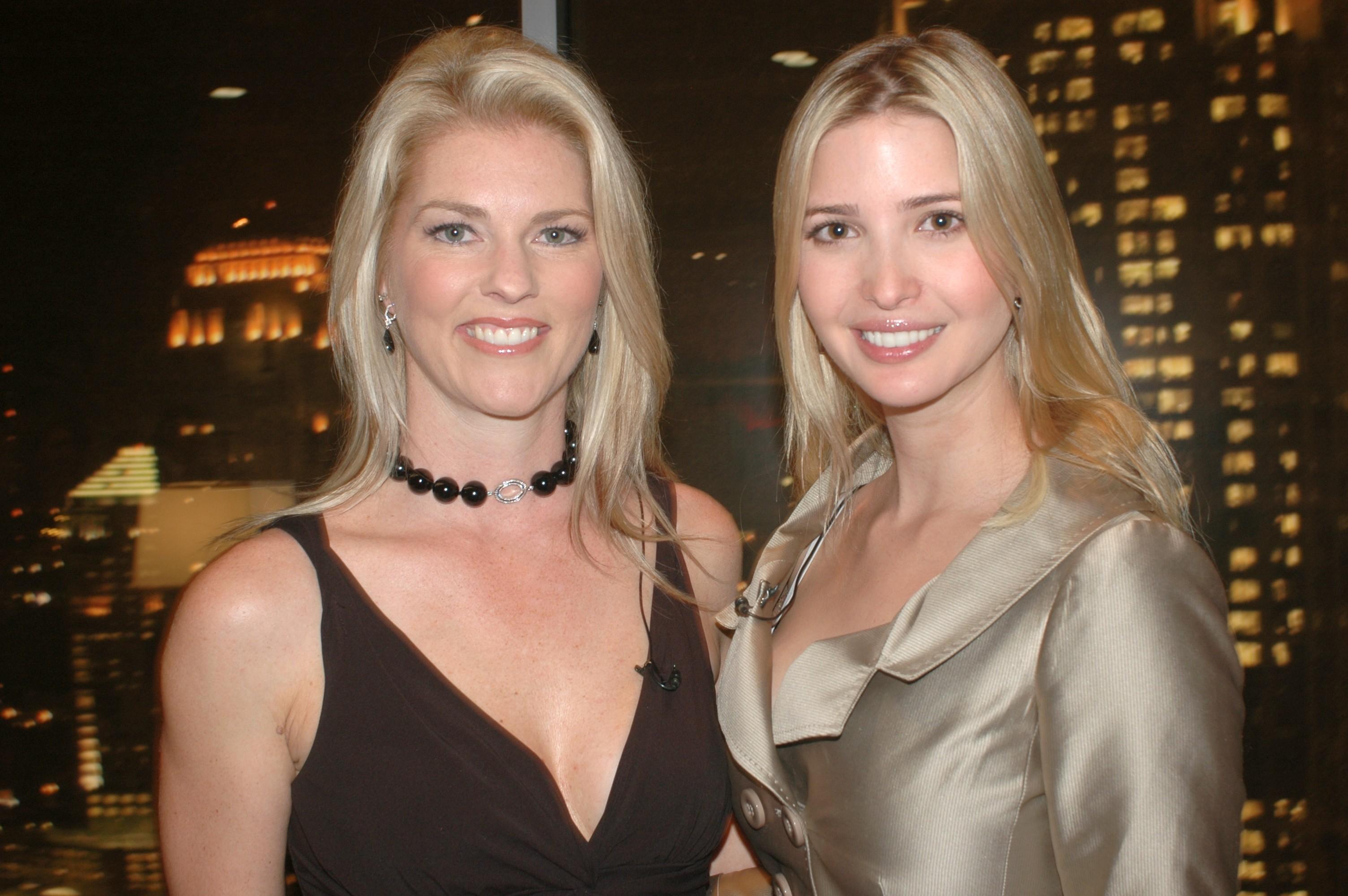 Corinna and Ivanka Trump at Trump Towers Atlanta
