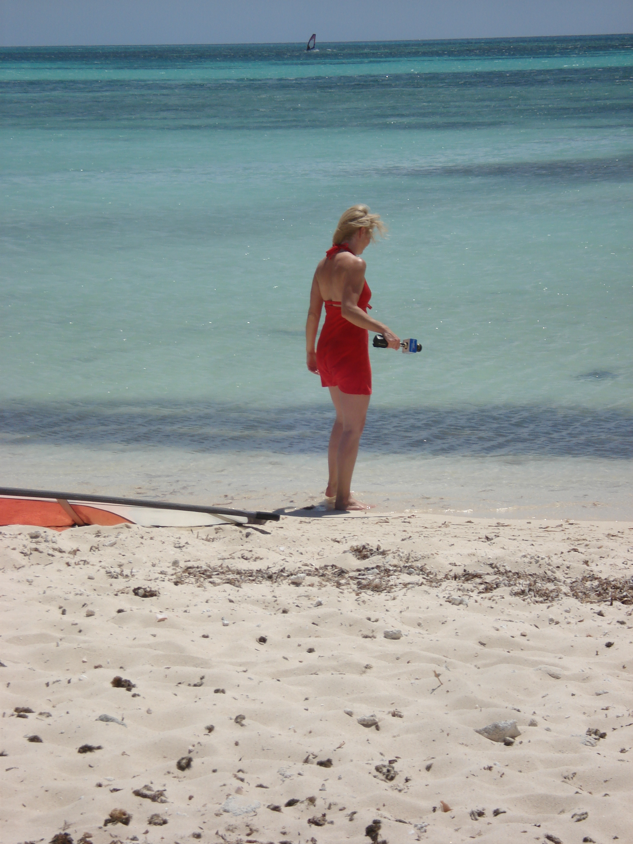 Toe testing the water