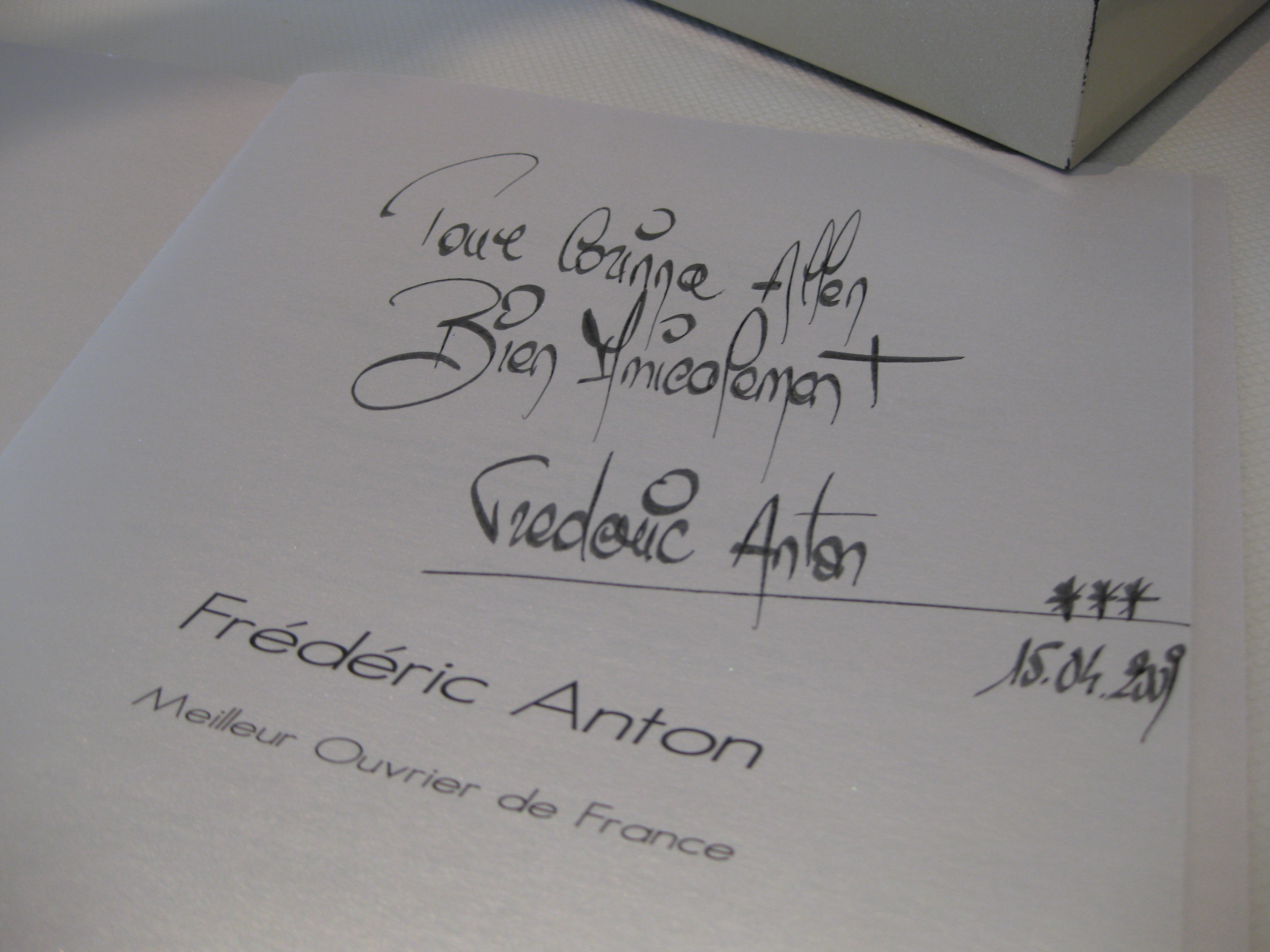 Corinna and the Chef