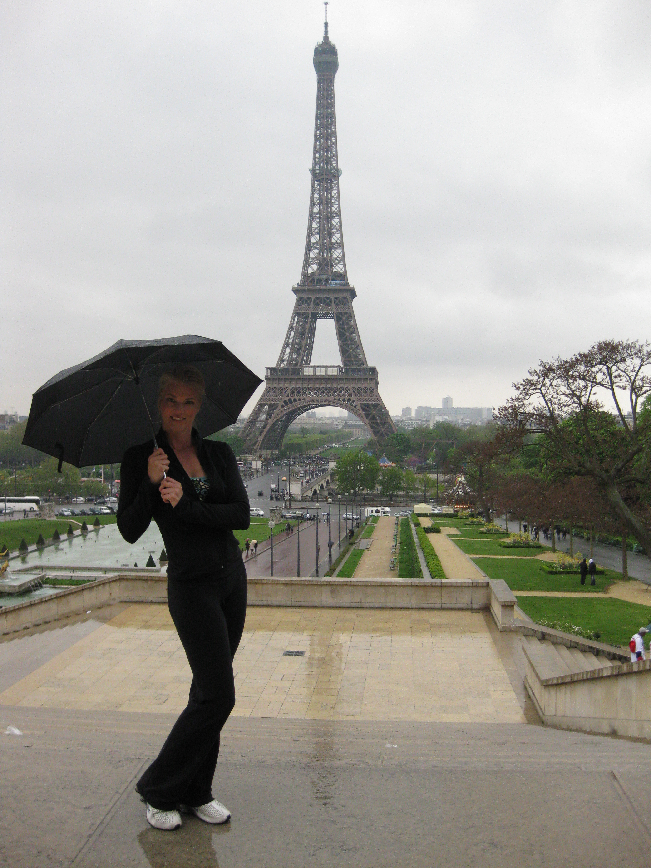Corinna at the Eiffle Tower