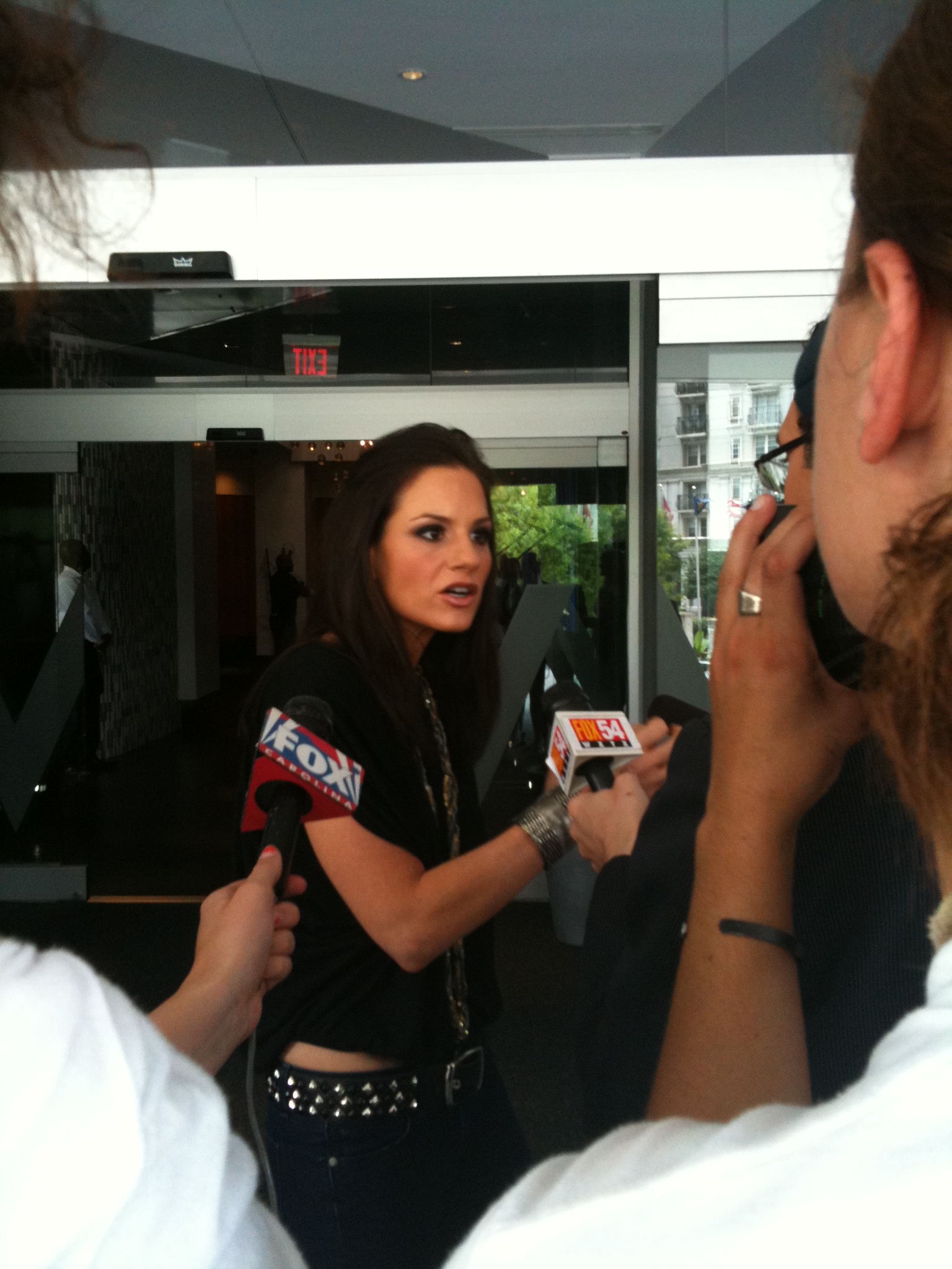 Kara DioGuardi at the W Atlanta Midtown